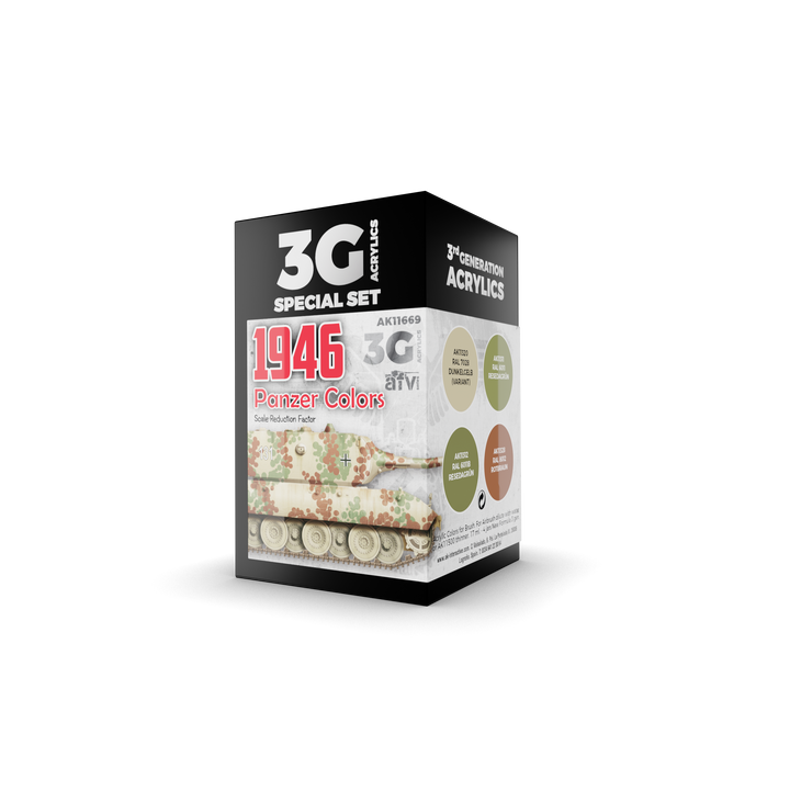 AK Interactive 3G Panzer Colors 1946 | 8435568311336