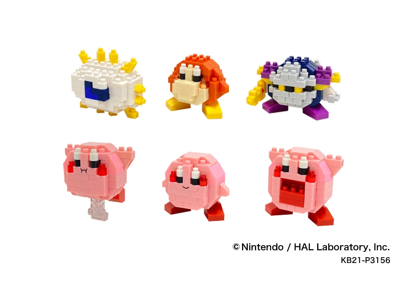 Kirby Of The Stars - Kirby - MiniNano Hoshi no Kirby, Nanoblock(Kawada)