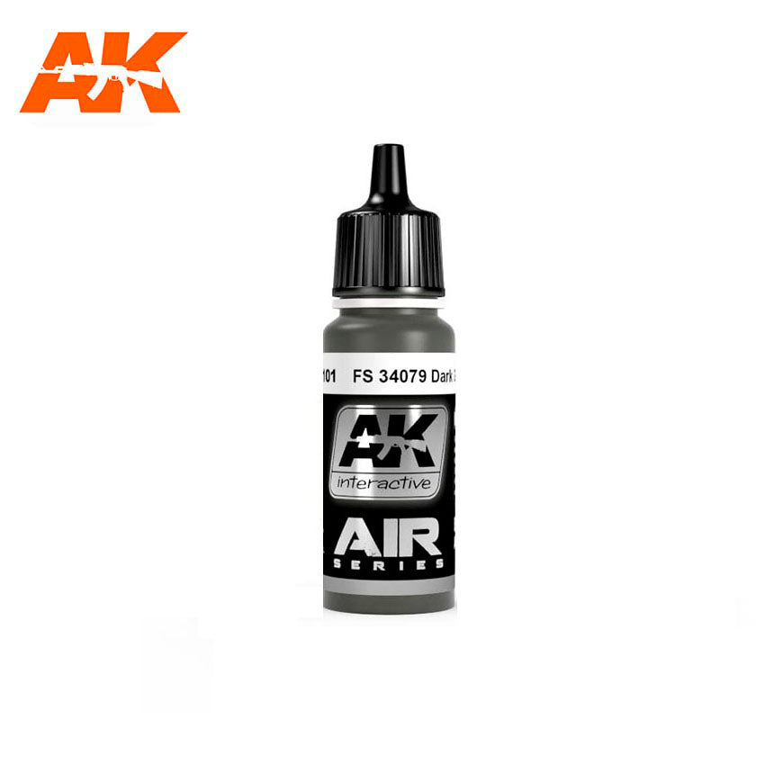 AK Interactive FS 34079 Dark Green Paint | P-Rex Hobby | 8436535573603
