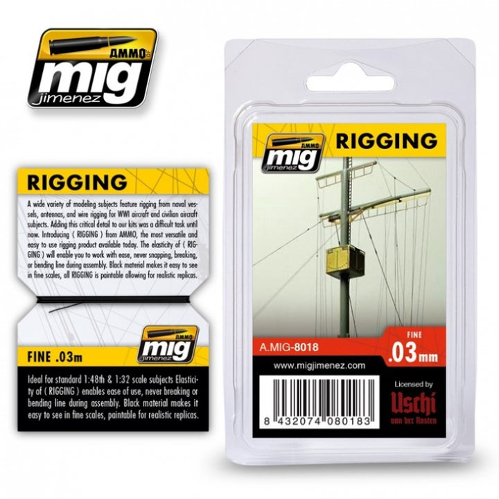 Ammo Mig Rigging - Medium 0,03 mm | 8432074080183