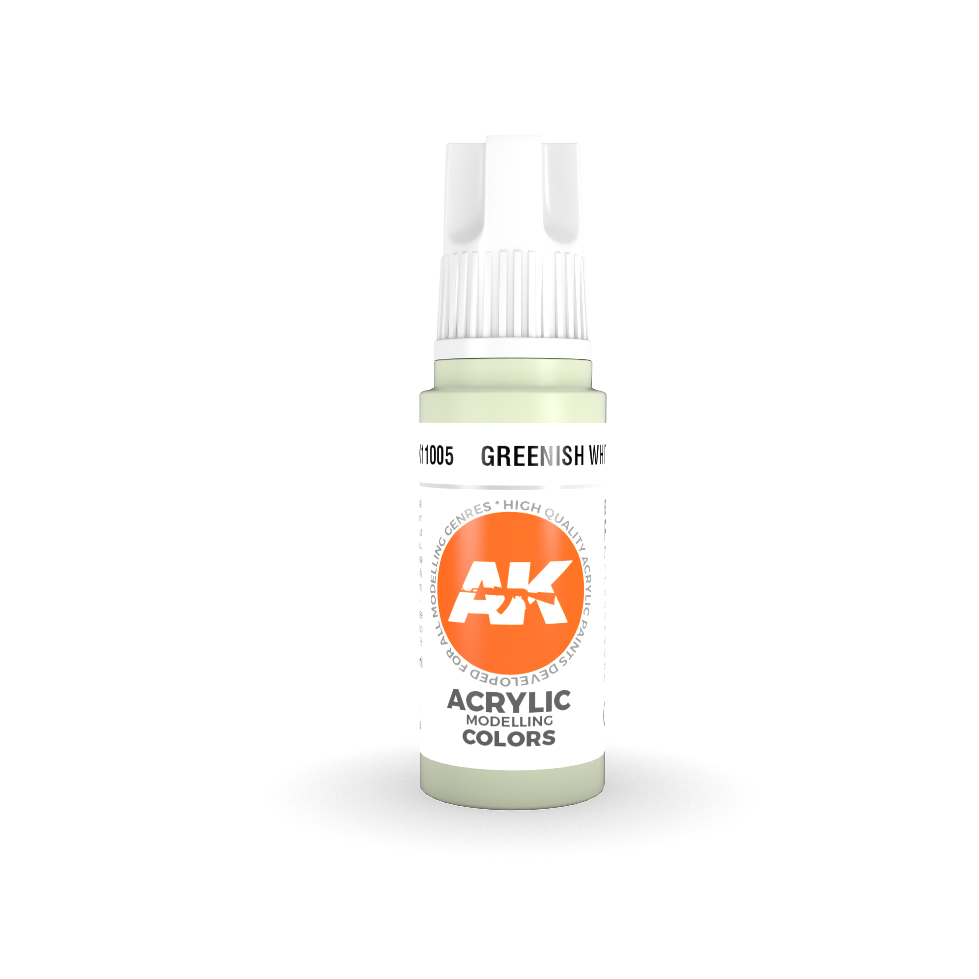AK Interactive 3G Acrylic Greenish White 17ml | 8435568302389