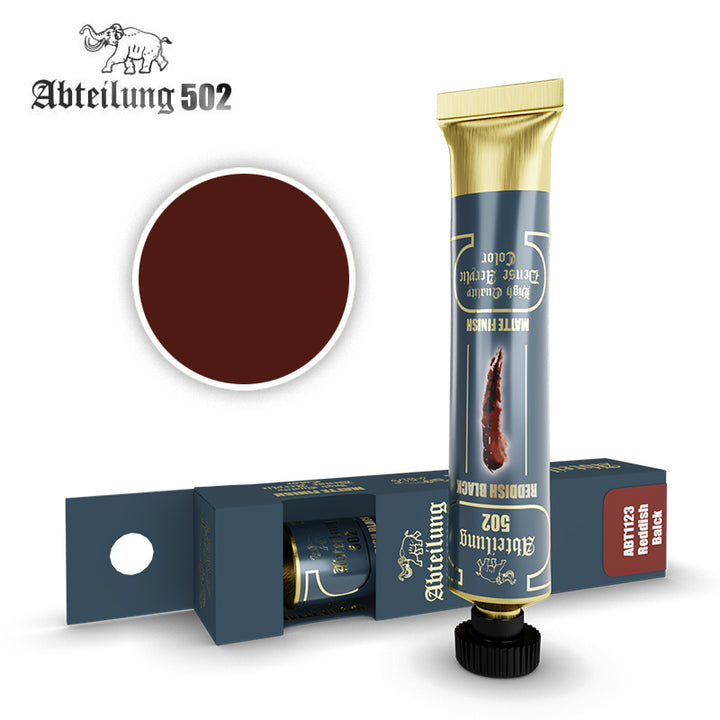 Abteilung502 High Quality Dense Acrylic, Reddish Black | 8435568308695