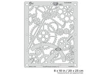 IWATA Artool Steampunk FX Klockworx Freehand Airbrush Template by Craig Fraser | 758240150640
