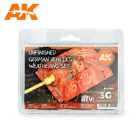 AK Interactive 3G Unfinished German Vehicles Weathering | 8435568311152