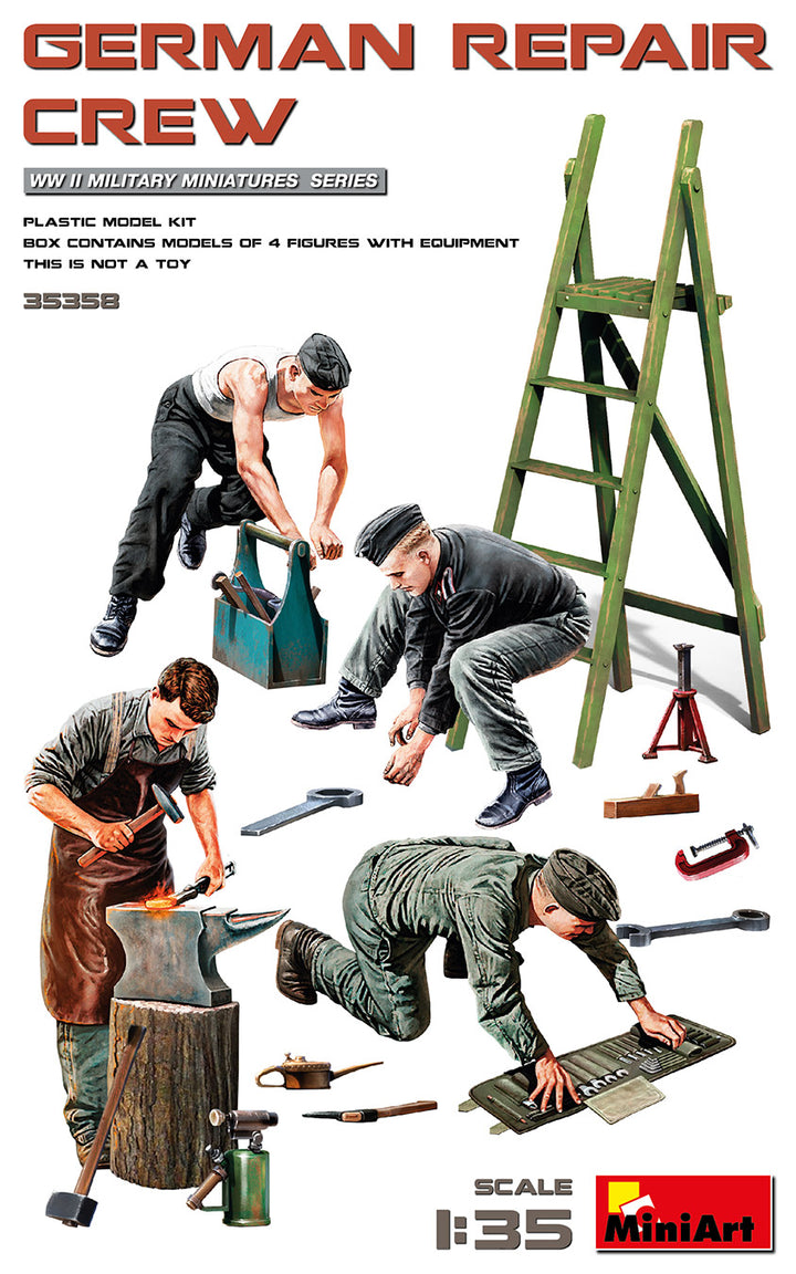 Miniart 1/35 German Repair Crew | 5905090346135