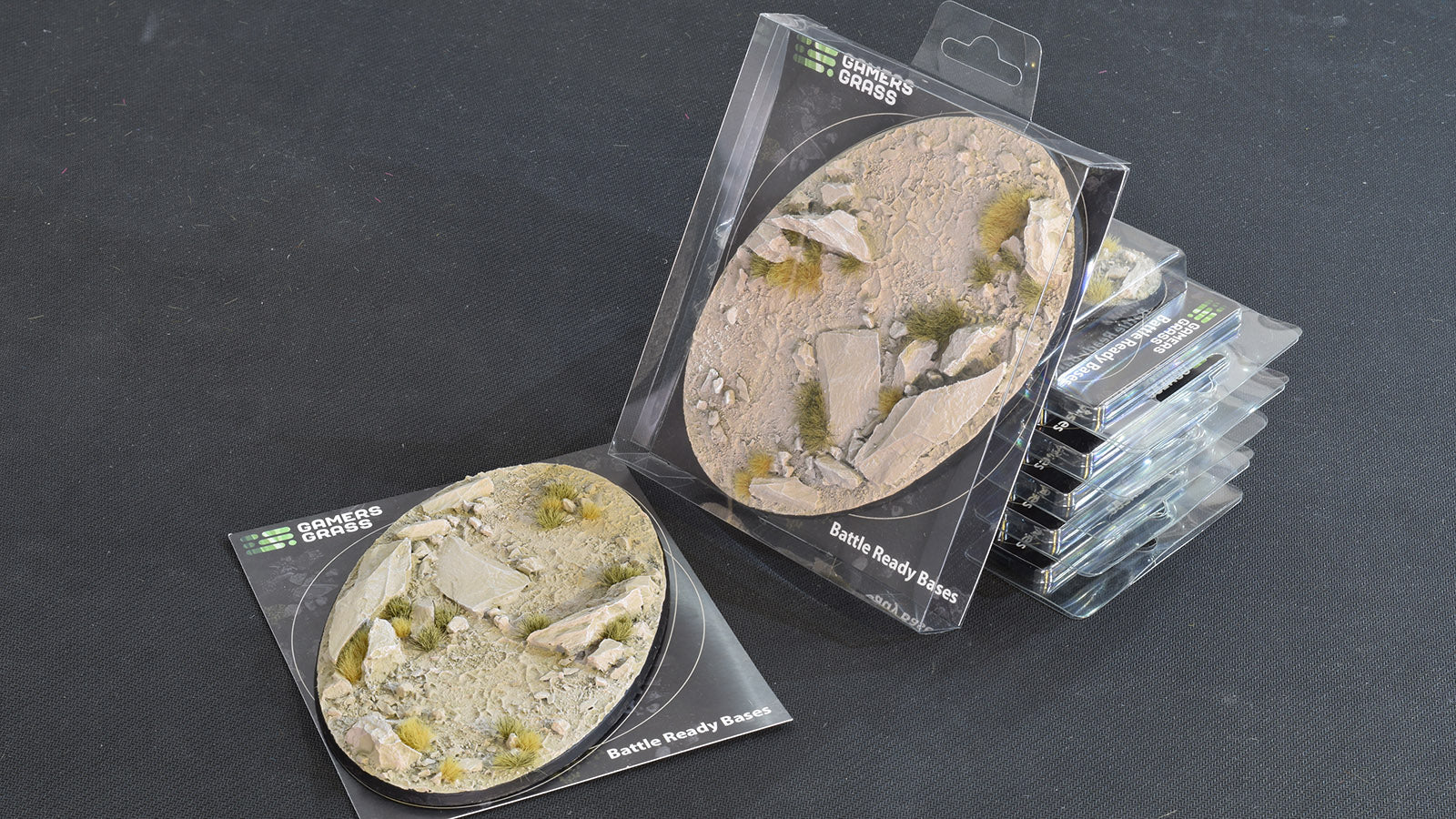 Gamers Grass Battle Ready Bases - Arid Steppe - Oval 170mm (x1) | 738956789020