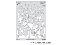 IWATA Artool Flame-o-rama 2 Van Flamin Freehand Airbrush Template by Craig Fraser | 758240038429