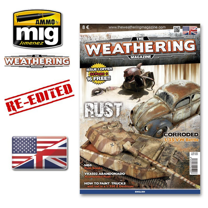 Ammo Mig The Weathering Magazine No 1: Rust (English) | 8432074045007