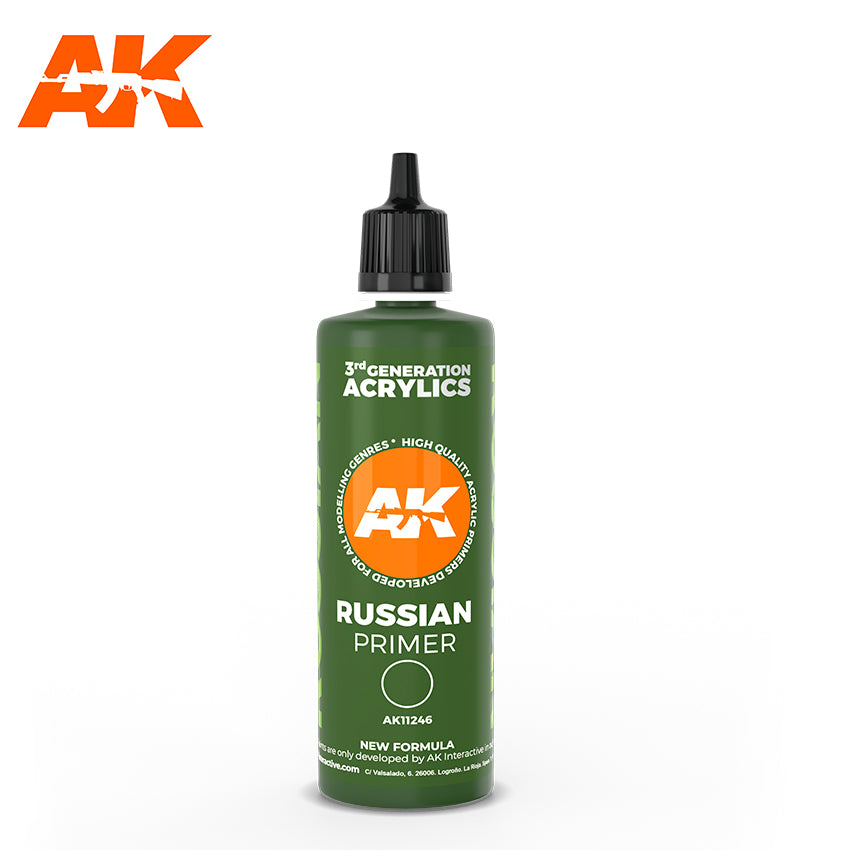 AK Interactive 3G Russian Primer 100ml | 8435568314214