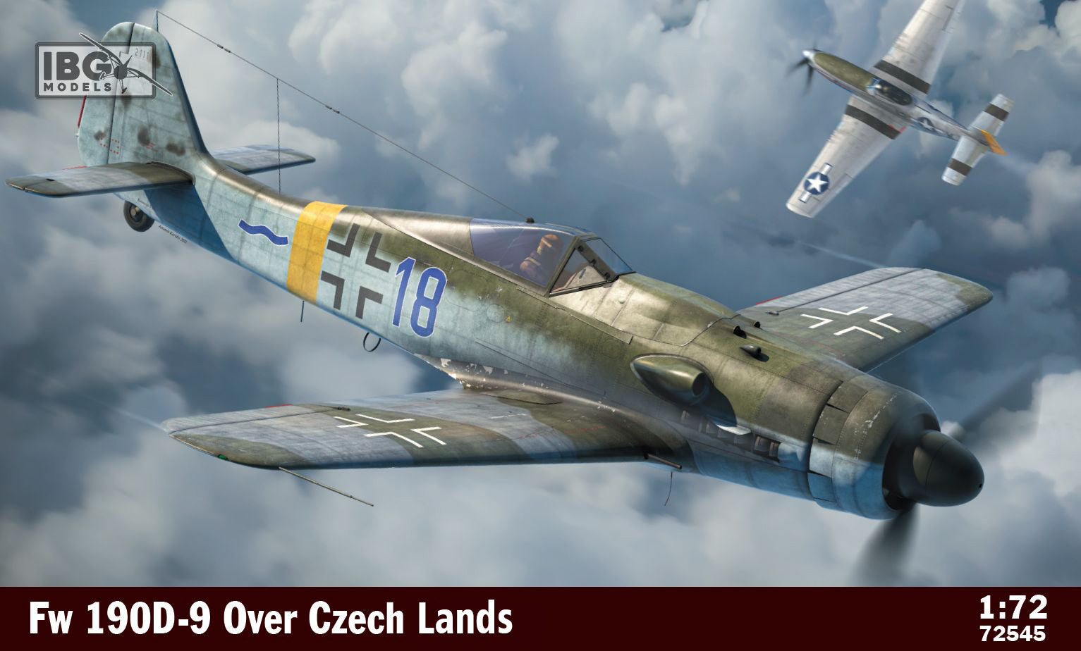 IBG Models 1/72 Focke-Wulf Fw 190D-9 Over Czech Lands | 5907747901971