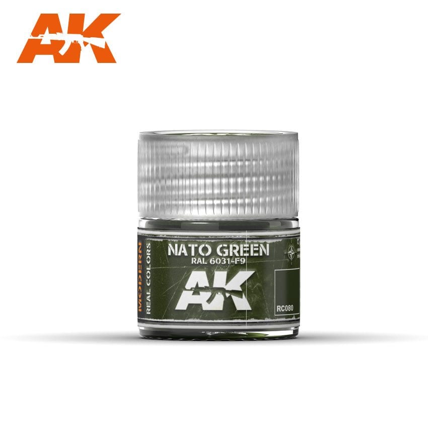 AK Interactive Real Colors Nato Green RAL 6031 F9 10ml | 8436564923134