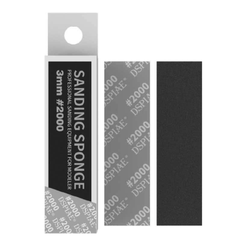 DSPIAE 3mm #2000 Sanding Sponge 5Pcs | 6970845563012