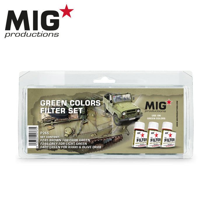MIG Green Colors Filter Set | 8436564927675