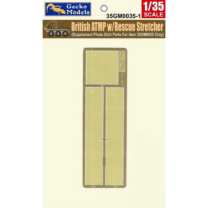 Gecko 1/35 Supplement Photo-Etch For 35GM0035 ATMP | 4862667350357