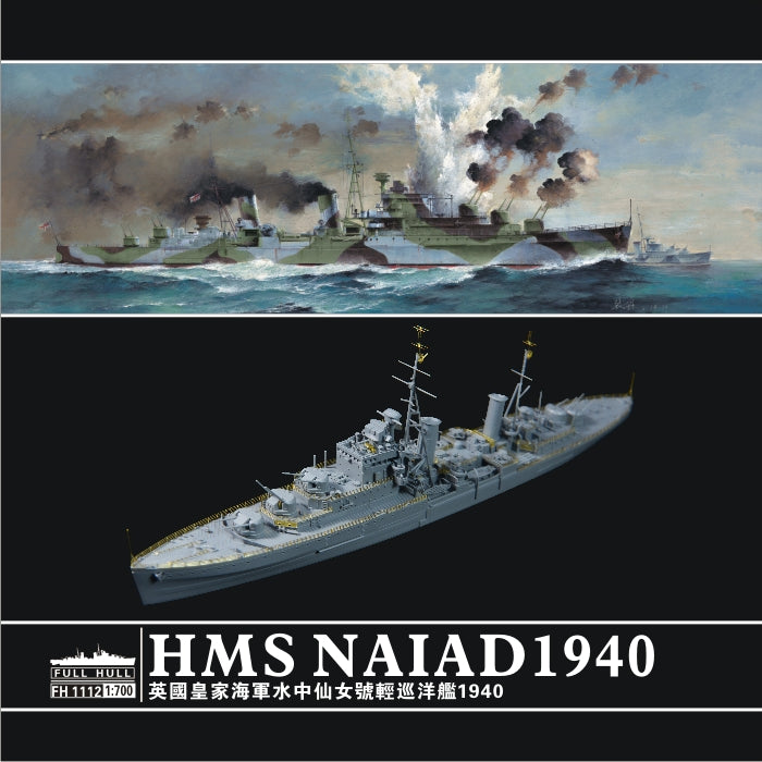 Flyhawk Model 1/700 HMS Naiad DIDO Class Light Cruiser | 6921970400055