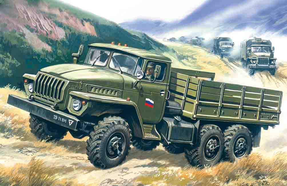 ICM 1/72 URAL-4320, Army Truck | 4823044400256