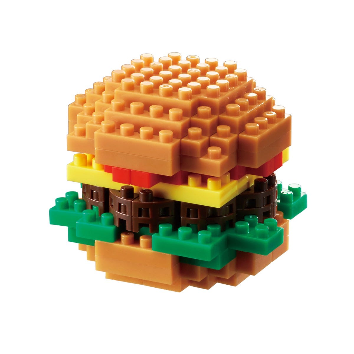 Nanoblock Collection Series 'Foods' Hamburger | 4972825205037