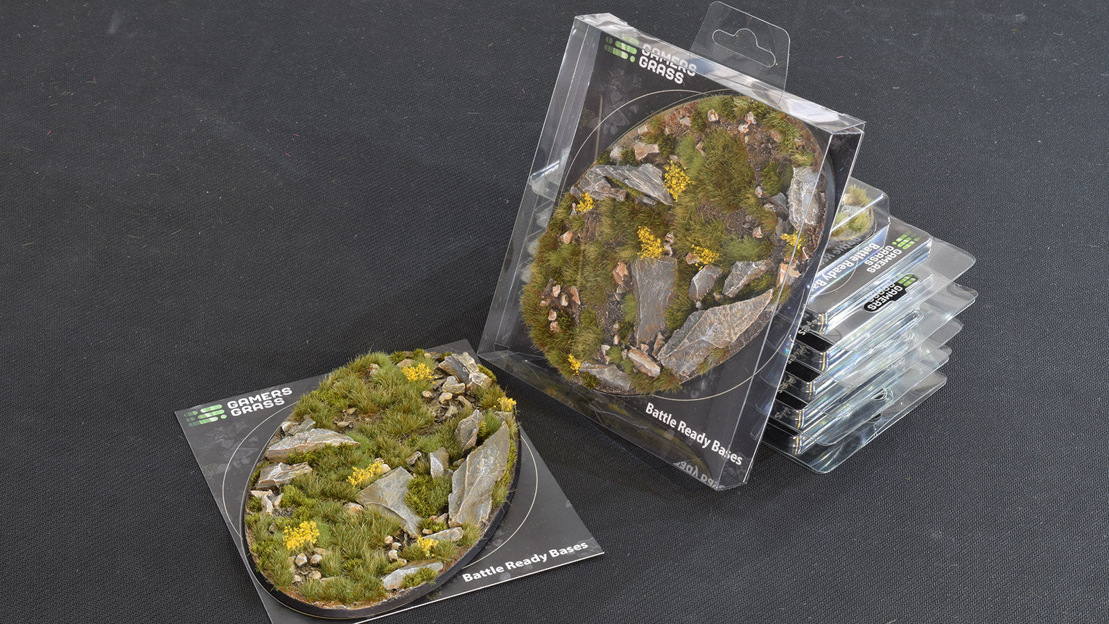 Gamers Grass Battle Ready Bases - Highland - Oval 170mm (x1) | 738956788986