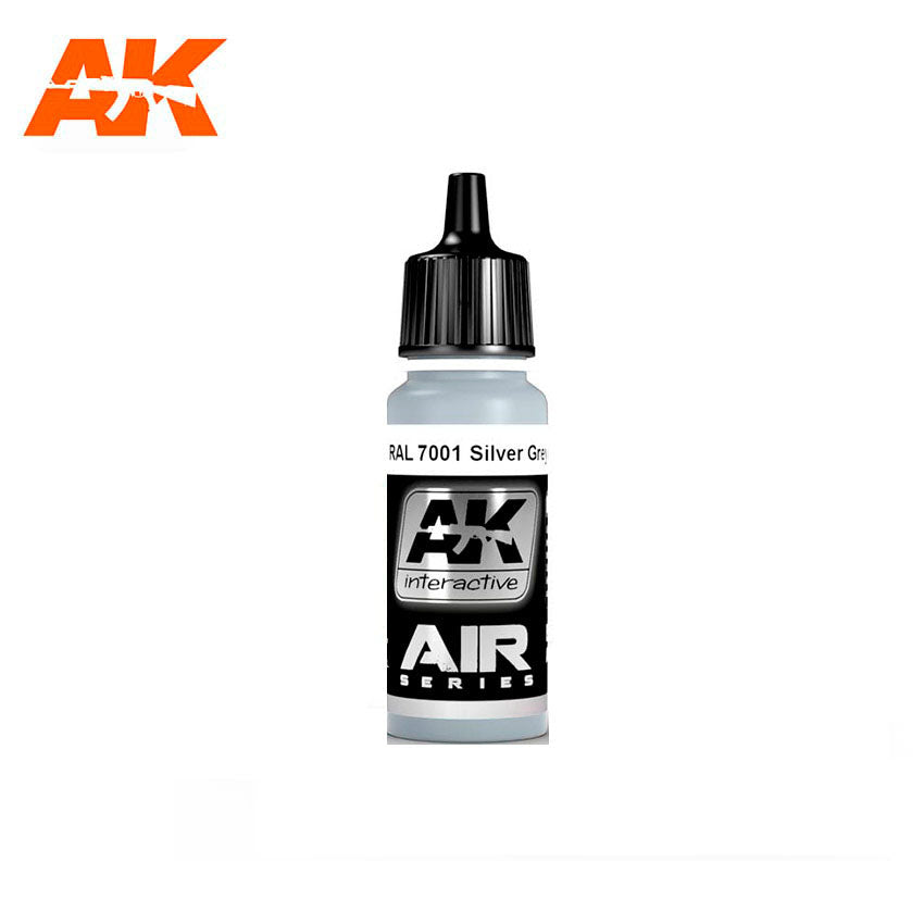 AK Interactive RAL 7001 Silver Grey (Silbergrau) 17ml | 8436564928849
