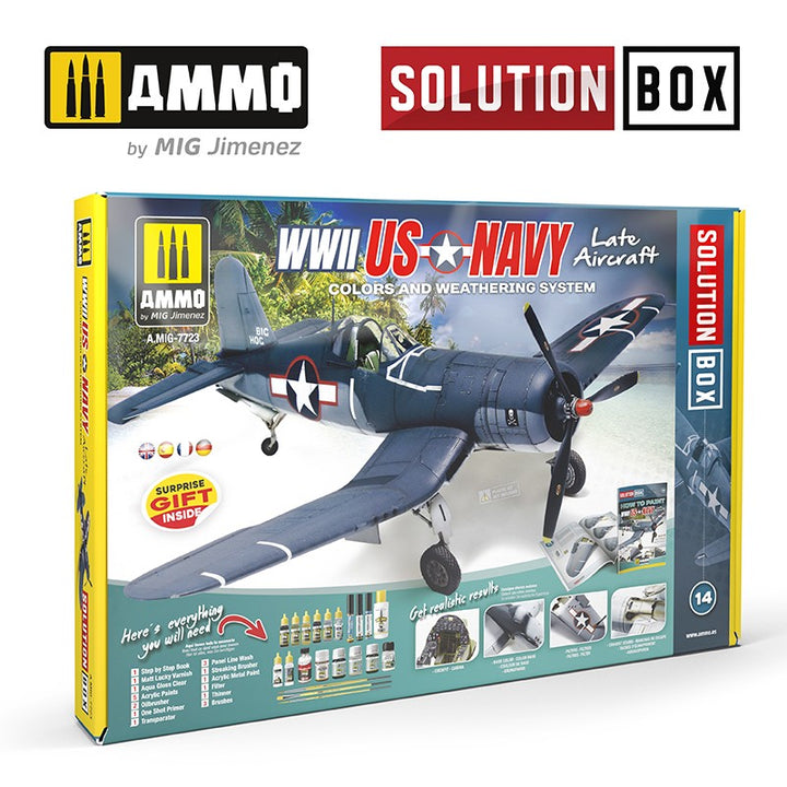 Ammo Mig US Navy WWII Late Solution Box | 8432074077237
