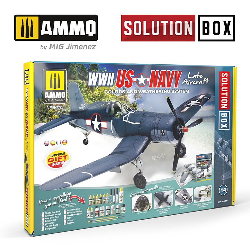 Ammo Mig US Navy WWII Late Solution Box | 8432074077237