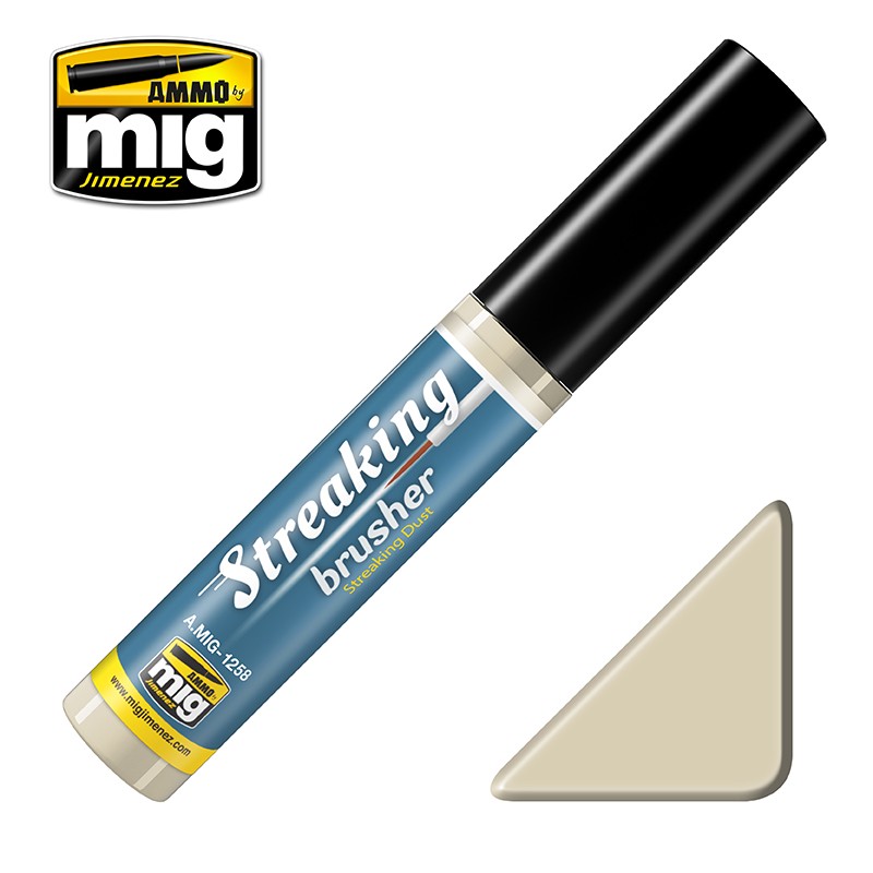 Ammo Mig Streakingbrusher - Streaking Dust | 8432074012580