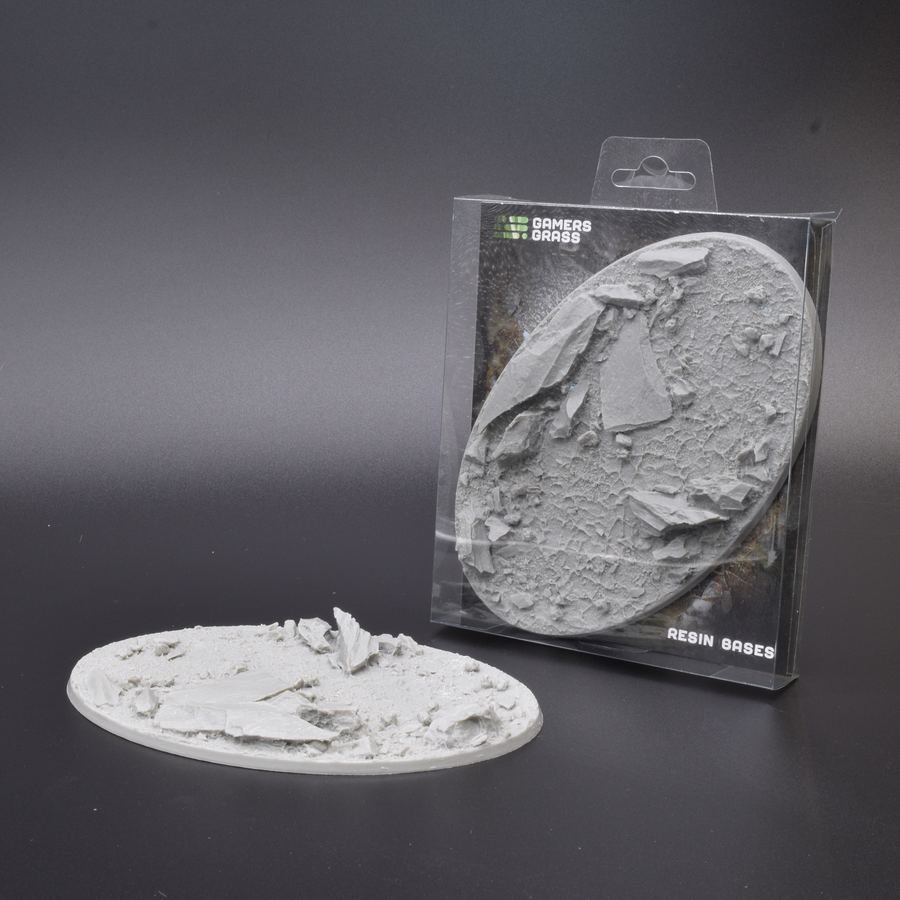 Gamers Grass Resin Bases - Rocky Fields - Oval 170mm (x1) | 738956789570
