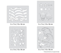IWATA Artool Patriotica Mini Series Freehand Airbrush Template by Craig Fraser | 758240038368