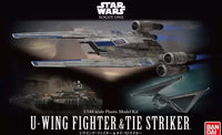 Bandai Star Wars 1/144 U-Wing Fighter & Tie Striker 'Rogue One: A Star Wars Story' | 4549660121848