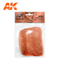 AK Interactive Copper Wire 0.07mm X 20 Grams Original Color | 8435568326682