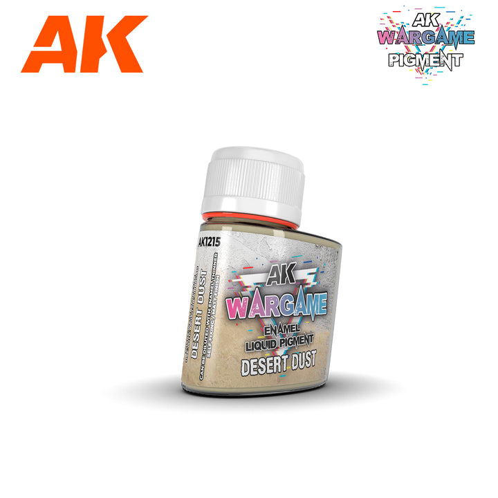 AK Interactive Wargame Enamel Liquid Pigments Desert Dust 35ml | 8435568330894
