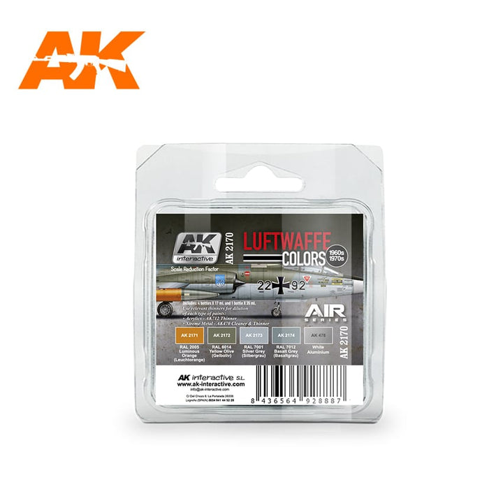 AK Interactive Luftwaffe Colors 1960S 1970S | 8436564928887