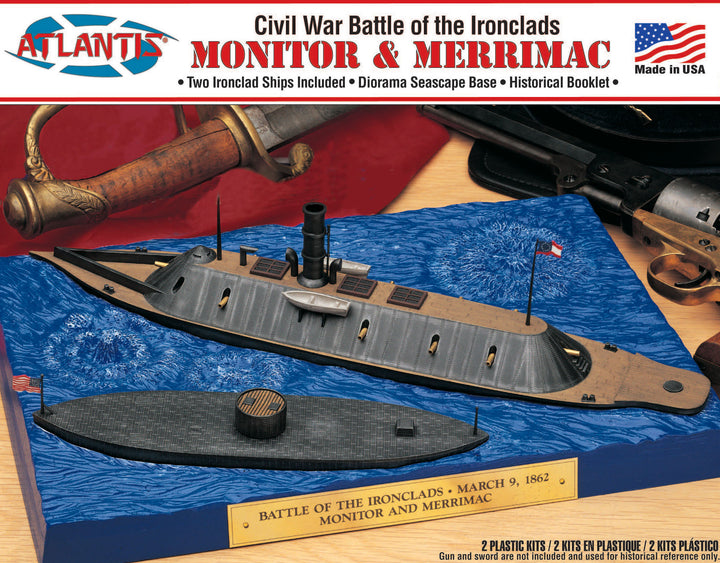 Atlantis Monitor and Merrimack Civil War Set | 850002740653
