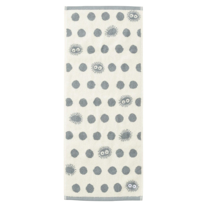 Marushin Studio Ghibli Silhouette Towel Series Soot Sprite - (Bath Towel) 'My Neighbor Totoro', Size: 23.6" x 47.24" | 4992272649253