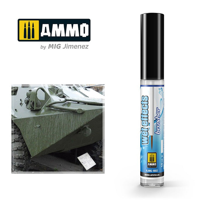 Ammo Mig Effects Brusher - Wet Effects | 8432074018025