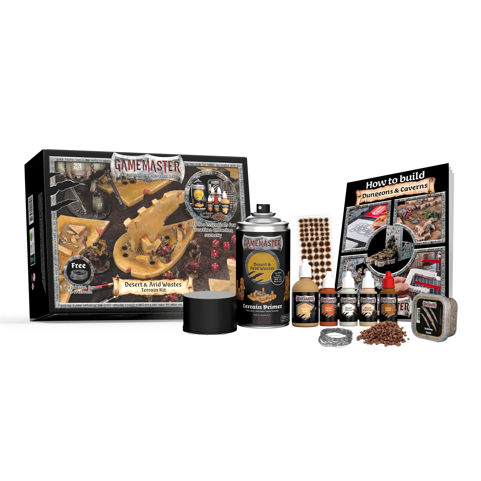 GAMEMASTER Desert & Arid Wastes Terrain Kit | 5713799400191