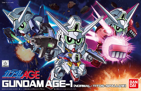 Bandai SD BB #369 Gundam Gundam Age-1 'SDW Heroes' | 4543112753137