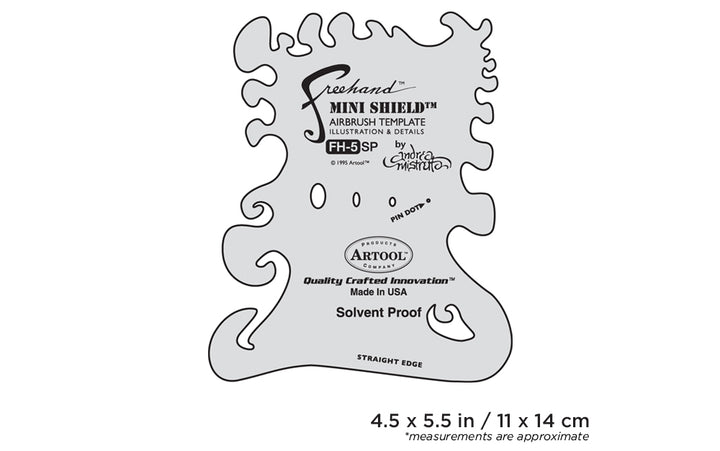 IWATA Mini Shield Template | 758240003151