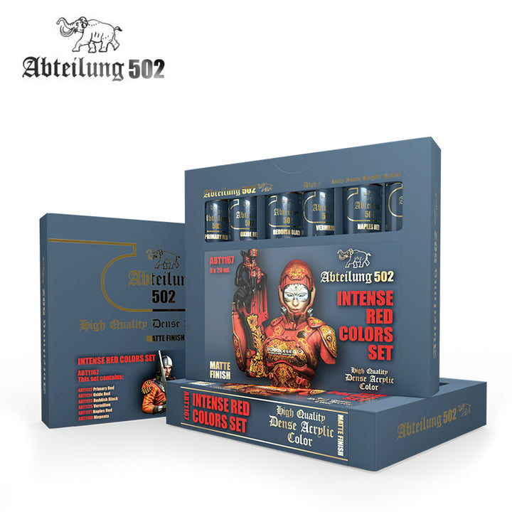 Abteilung502 Intense Red Colors Set | 8435568309272