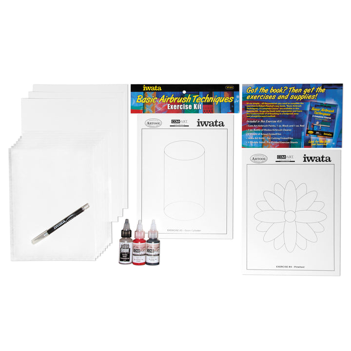 IWATA Basic Airbrush Exercises | 734748430750
