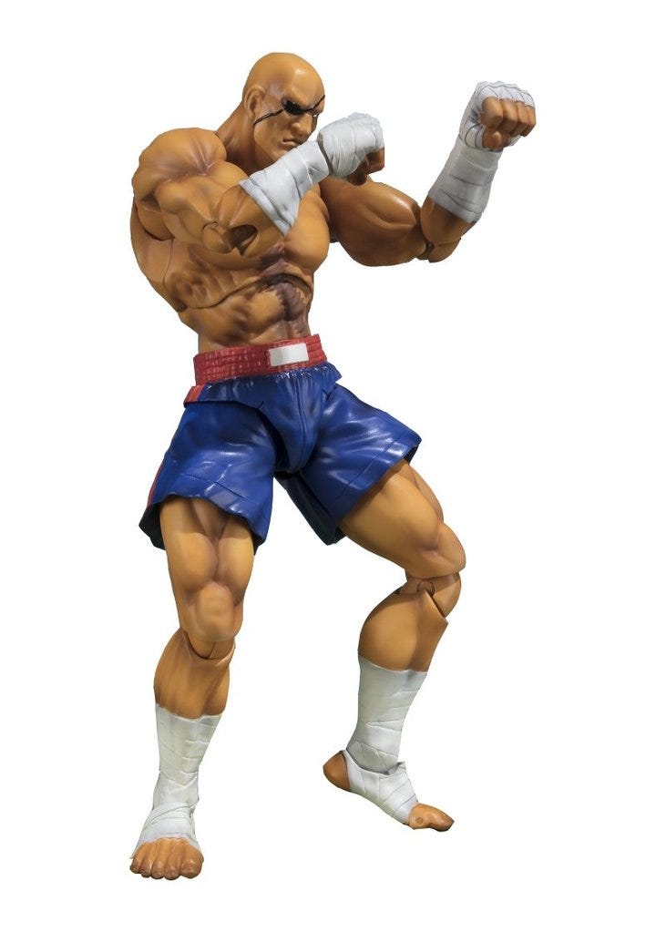 Bandai Sagat 'Street Fighter V', Bandai SH Figuarts | 4573102567161