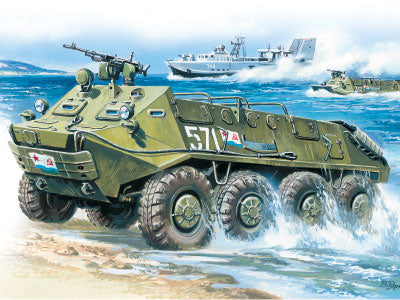 ICM 1/72 BTR-60P, Armoured Personnel Carrier - UPC 4823044401819 | 4823044401819