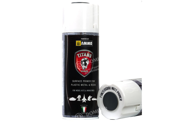 Titans Hobby Panzergrau Matt Primer, 400ml Spray | 7426842919257