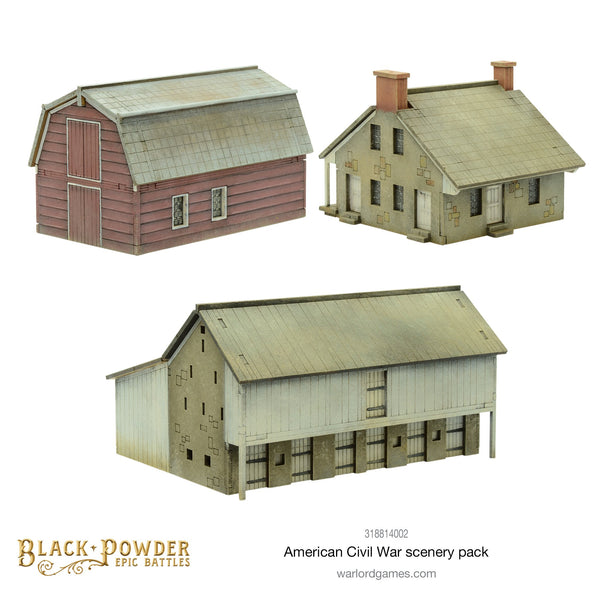 Black Powder Epic Battles : American Civil War Scenery Pack