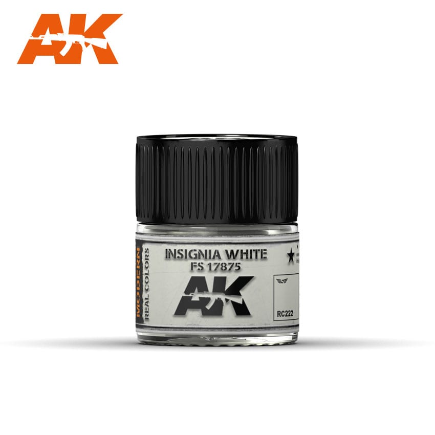 AK Interactive Real Colors Insignia White FS 17875 10ml | 8436564925237