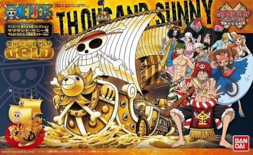 Bandai Thousand Sunny (Commemorative color Ver.) 'One Piece Film Gold', Bandai Grand Ship Collection