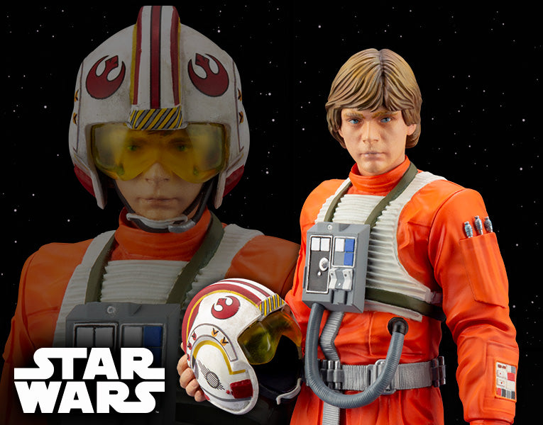 Kotobukiya 1/10 ARTFX+ Star Wars Luke Skywalker X-Wing Pilot