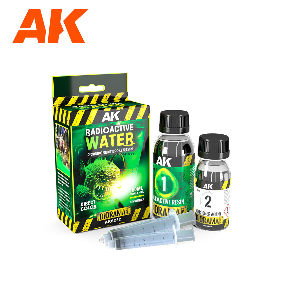 AK Interactive Resin Radioactive Water Components Epoxy Resin 180ml | 8435568330474
