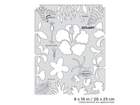 IWATA Artool Tiki Master II Leilani Freehand Airbrush Template by Dennis Mathewson | 758240132943