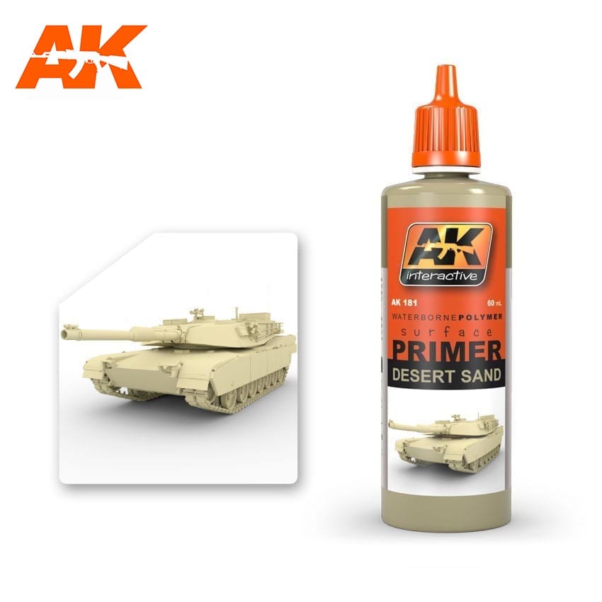 AK Interactive Desert Sand Primer | 8436535571814